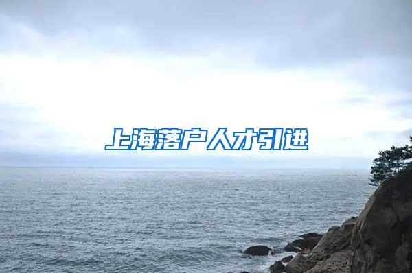 上海落户人才引进