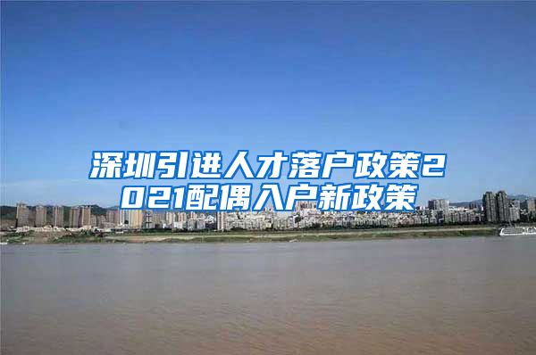 深圳引进人才落户政策2021配偶入户新政策