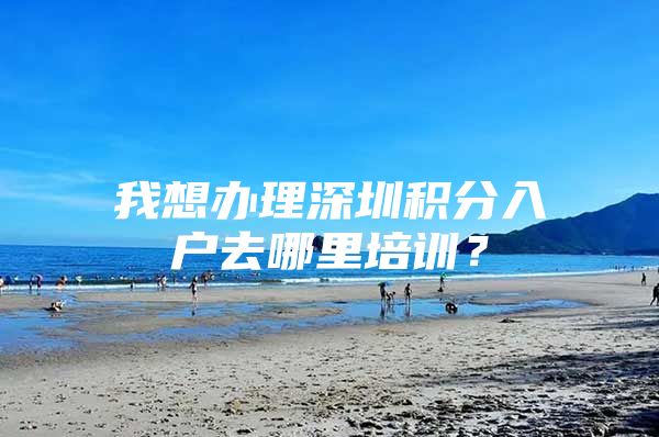 我想办理深圳积分入户去哪里培训？